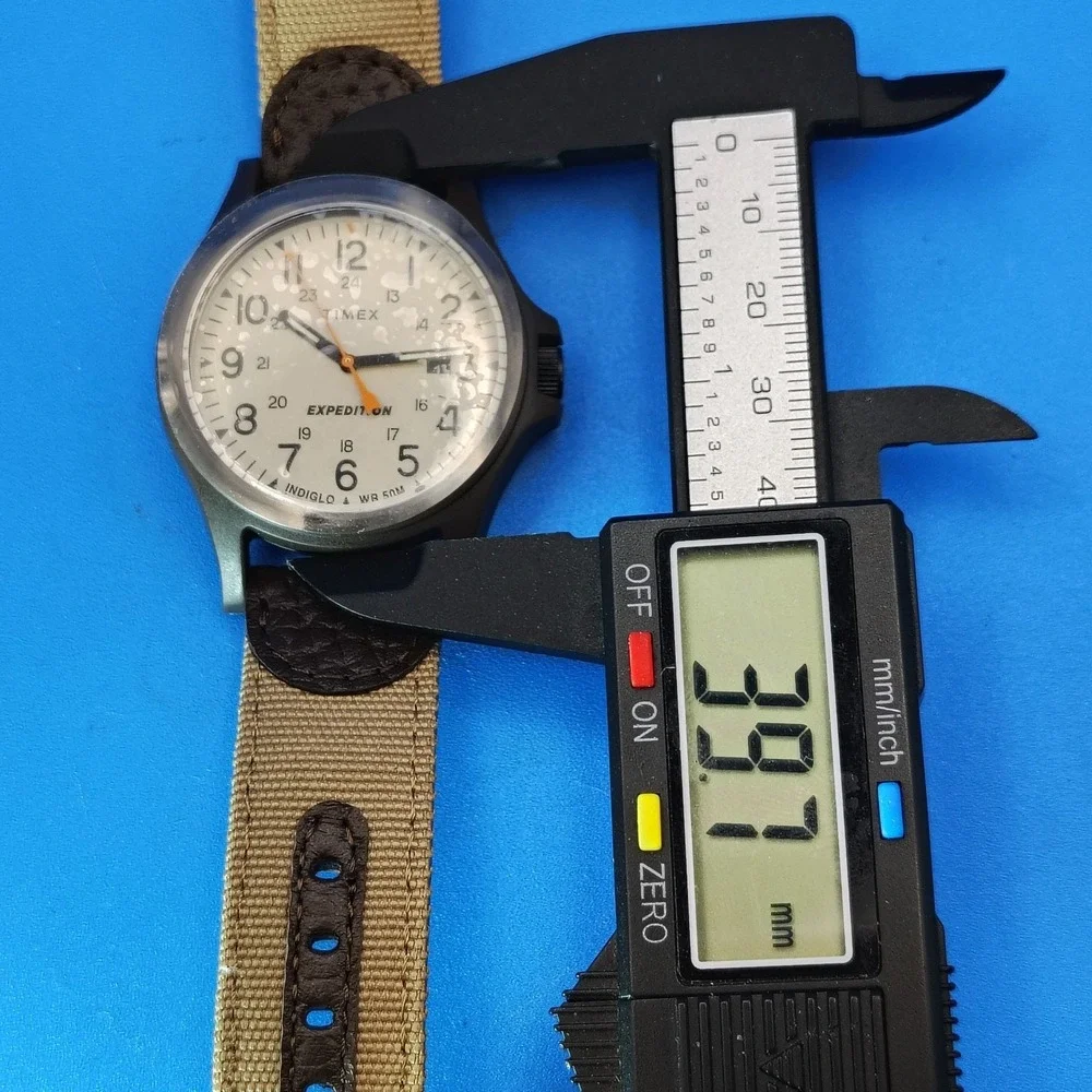 New! 2018 Timex Expedition Indiglo Date 40mm Mens Quartz Field Watch NOS